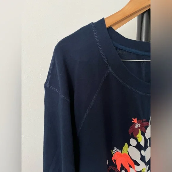 NWT FREE PEOPLE MOVEMENT Spring Forward Tunic In Midnight Navy Combo MSRP $128 - Picture 11 of 16